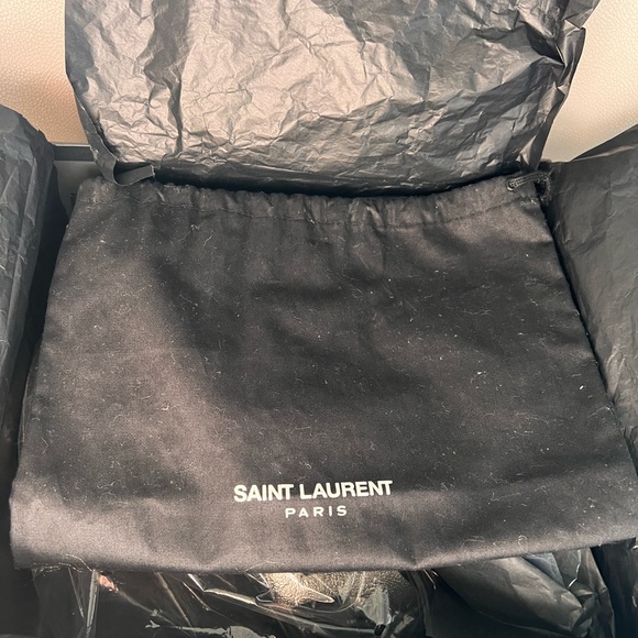 Saint Laurent platform chrome heels size 36.5 - Picture 9 of 10